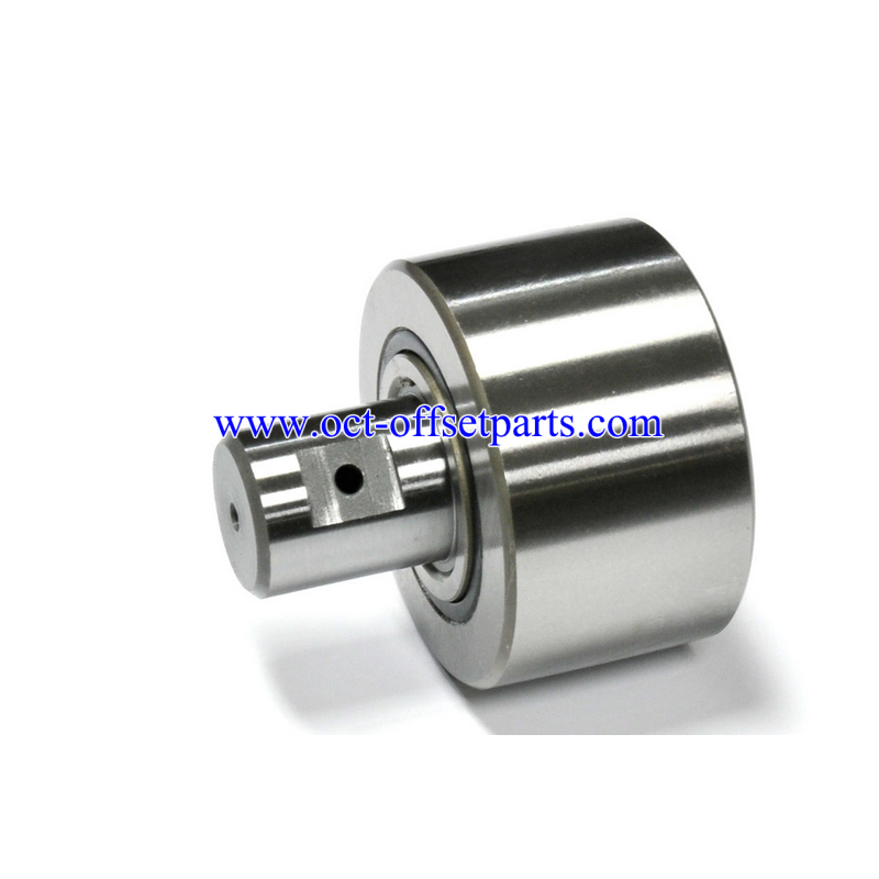 Original new Komori machine cam follower part numbers 764-3300-900 and 7643300900, made in Japan.