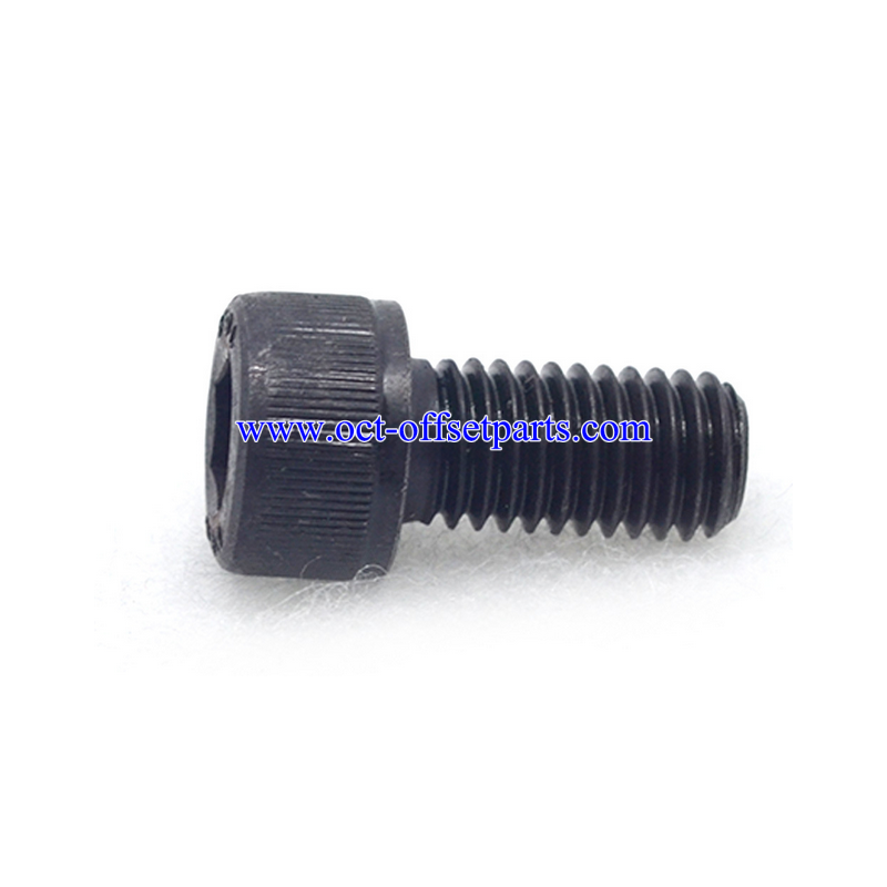 Original new Komori machine cam follower screw part numbers 6AD-0100-220 and 6AD0100220, made in Japan.