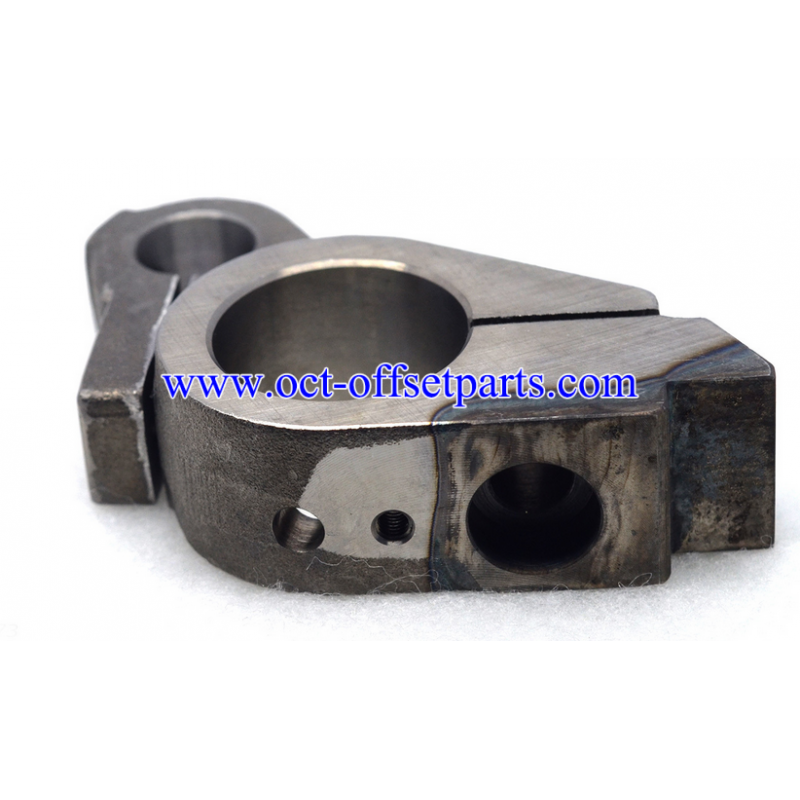 Original new Komori machine cam follower holder part numbers 464-3217-073 and 4643217073, made in Japan.