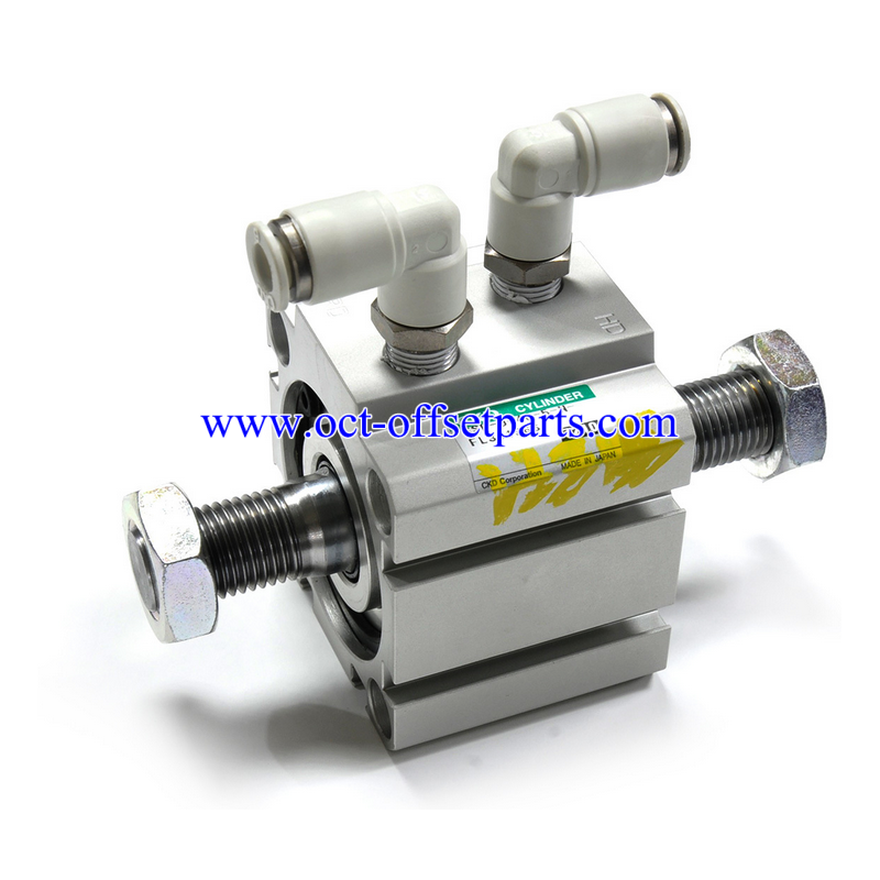 Original new Komori machine cylinder part numbers AA9-8400-400 and AA98400400, made in Japan.