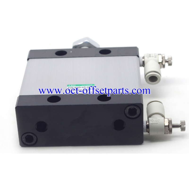 Original new Komori LS machine cylinder part numbers 764-5106-102 and 7645106102, model SSDB32K50NM15N-FL281476, made in Japan.