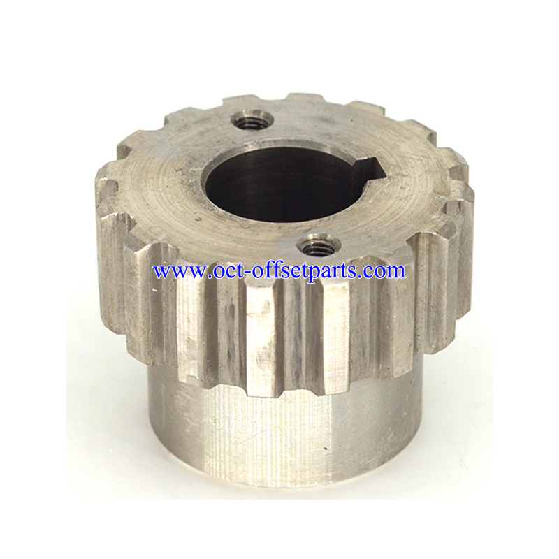 Original new Komori machine gear, part number 999-00428, made in Japan.