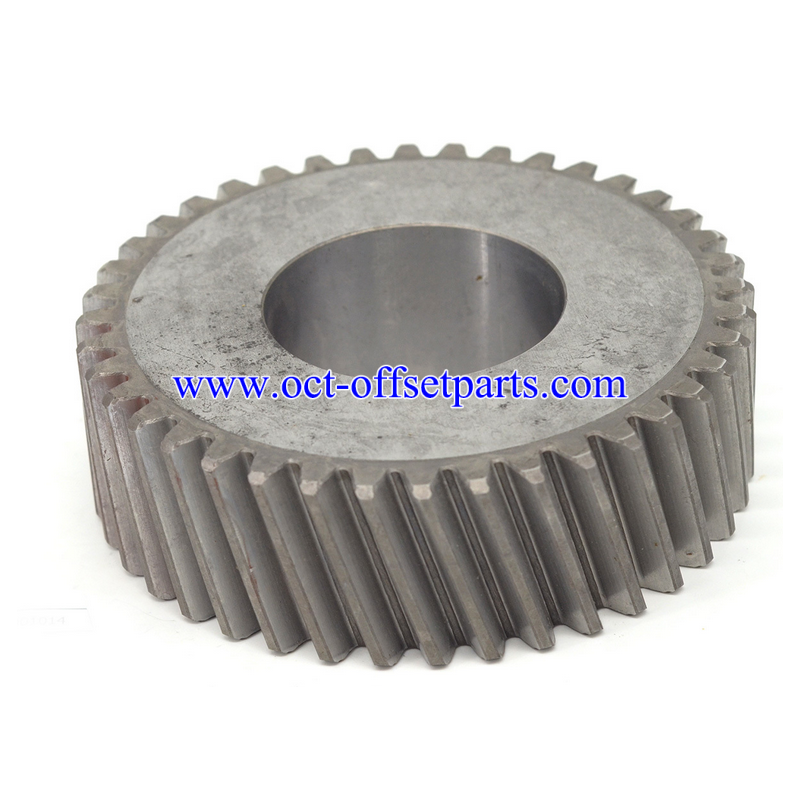 Original new Komori machine gear, part numbers 444-5001-014 and 4445001014, made in Japan.