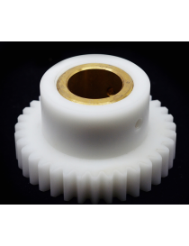 Original new Komori machine gear, part numbers 364-5101-001 and 3645101001, for Komori L-428 machine, made in Japan.