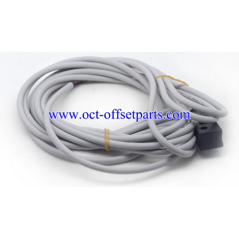 Original new Komori switch part numbers 5BCF200130 and 5BC-F200-130, Made in Japan.